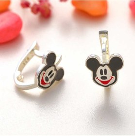 Resim Stillove Gümüş Fare Çocuk Küpesi 