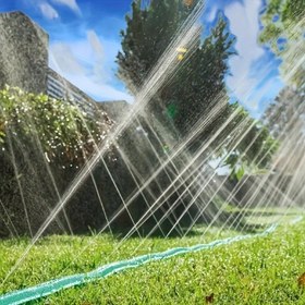 Resim 1 Set, Sprinkler ve Soaker Hortum Zemin Soaker Bahçe Hortumu Tasarrufu 70% Su Damlama Hortumu Bahçe Çiçekleri Yatakları için Mükemmel 