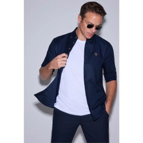 Resim U.s. Polo Assn. Erkek Lacivert Gömlek Basic 50320242-VR033 