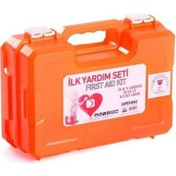 Resim Lüks 60 Parça Pvc Kutulu Ecza Dolabı Seti- Deprem Seti -doğal Afet Seti -ilk Yardım Seti 