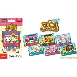 Resim Nintendo Animal Crossing Sanrio Amiibo Kart Set New Horizons 