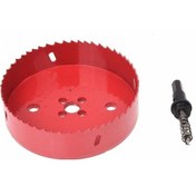 Resim Mantar Pano, Plastik Pano, Alçıpan, Alçıpan Malzemeleri, Ahşap, Metaller İçin Matkap Ucu İle 125mm Delik Testere 