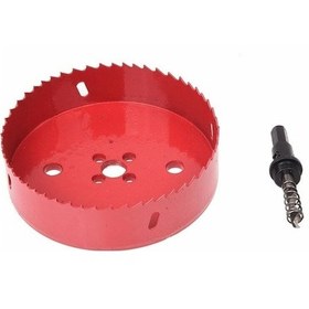 Resim Mantar Pano, Plastik Pano, Alçıpan, Alçıpan Malzemeleri, Ahşap, Metaller İçin Matkap Ucu İle 125mm Delik Testere 