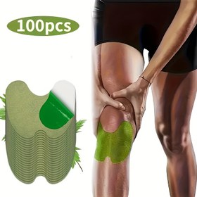 Resim Ev için 100 Diz Stickerı: Boyun, Omuz, Bel, Servikal Omurga, Bel Omurga Diz Yaması - Yumuşak Dokusuz Kumaş, Eklem | Yumuşak Kumaş Yama | Yapışkanlı Sticker 