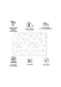 Resim Tink Kendinden Yapışkanlı Granit Mermer Desenli Pvc Panel 41x62 Cm 