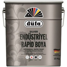 Resim Düfa Rapid Endüstriyel Boya Ral 5002 2,5 Kg 