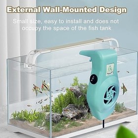 Resim Irfora Mini Balık Tankı Soğutma Fanı Soğutma Fanı Usb Arayüzü Akvaryum Soğutma Ayarlanabilir Rüzgar Hızı Fanı 