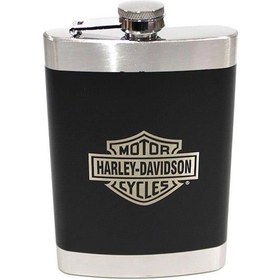 Resim Harley Davidson Matara 5 Oz 147 Ml İçecek Matarası Siyah 