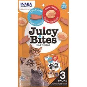 Resim Inaba Ciao Juicy Bites Balıklı ve İstiridyeli Kedi Ödül Maması 3 lü Paket 