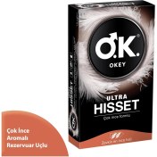 Resim Okey Ultra Hisset Prezervatif 10 Adet Prezervatif 