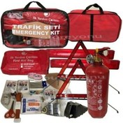 Resim Trafik Seti Pro 4 Yıllık Tüp Muaneye Uyumlu Kırmızı 