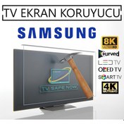 Resim TVSAFENOW Samsung Uyumlu 50mu7000 50'' İnç 127 Ekran Samsung Uyumlu TV Ekran Koruyucu 