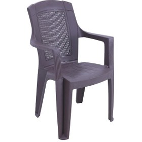 Resim Mandella Padişah Koltuk 2 Adet Kahverengi 