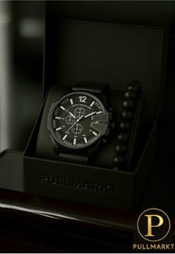 Resim pullmarkt Bileklik + Deri Kordon Kol Saati 