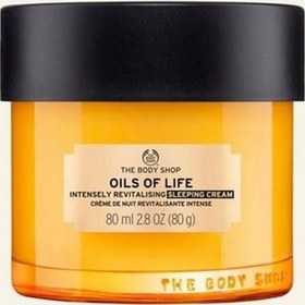 Resim The Body Shop Oils Of Life Yoğun Canlandırıcı Uyku Kremi 80 Ml 