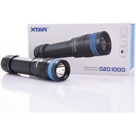 Resim Xtar D20 1000 Lumen Dalış Feneri 