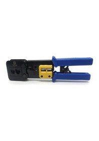 Resim Profesyonel Rj45 Konnektör Sıkıştırma Pensesi - Cat5, Cat6, Cat7 Uyumlu Ethernet Kablo Yapım Aleti 