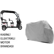 Resim Volta Vm5 Neo Üç Teker Elektrikli Kabinli Su Geçirmez Motor Brandası 