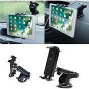 Resim Master Cep Universal Vantuzlu Torpido Üstü Teleskopik Araç Tablet Telefon Tutucu 