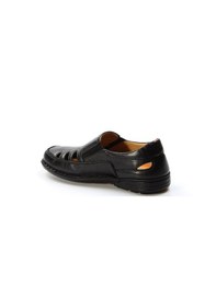 Resim Fast Step Hakiki Deri Ortopedik Erkek Klasik Sandalet 662ma118kt 001 