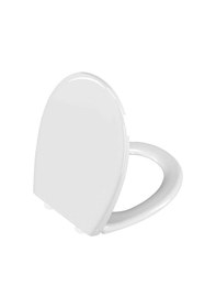 Resim 109-003-901-vitra S20 Round Klozet Kapağı -nuvoplast Çıkabilir Plastik Menteşeli Üstten Sıkmalı- Beyaz 