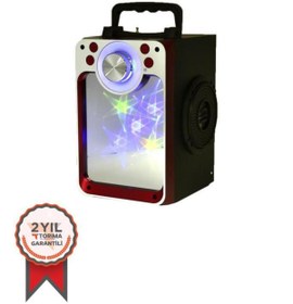 Resim Torima KTS-822S Ledli Kumandalı Bluetooth Hoparlör Usb-Tf-Fm Radyo Siyah 