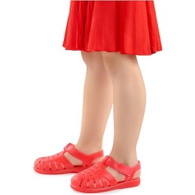 Resim Kiko Kids Fina Günlük Deniz Havuz Plaj Kız Çocuk Sandalet Ayakkabı Kırmızı 