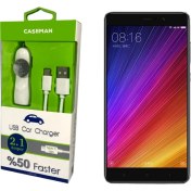Resim Case Man Xiaomi Mi5S Plus Araç Şarj Cihazı Adaptör + Data Kablosu Hızlı Şarj Özellikli 