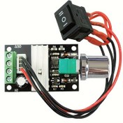 Resim Kompakt Tasarım - PWM ile Ayarlanabilir DC Motor Hız Kontrol Cihazı - 6V'den 28V'ye, 3A, Anahtar için Yönsel (İleri/Geri), Aşırı Yük Koruması, DIY Projeleri & Robotik için 