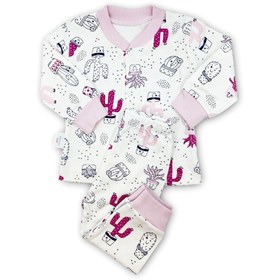 Resim Sema Baby Sleeper Cactus Bebek Pijama Takımı 0-3 Ay - Pembe 