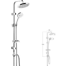 Resim Mistillo Tower Duş Sistemi - Mts23 