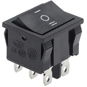Resim Ic-130 Orta Boy Işıksız On-off-on Anahtar 6p-179332 