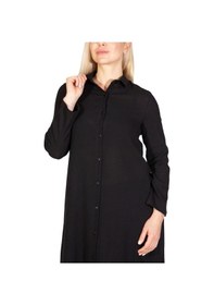 Resim Eliş Şile Bezi Edanur Şile Bezi Tunik Siyah 