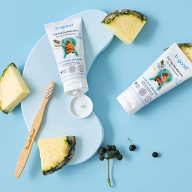 Resim b-good b-dental 7-12 Yaş Çocuk Diş Macunu Florürsüz Ananas 50 ml 