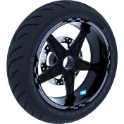 Resim Çınar Extreme Moto Gp Yarış Bayraklı Jant Şeridi Sticker Reflektif & Floresan Renkler Çınar Extreme 