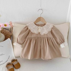 Resim Bebek Kız Zeytin Yeşili Elbise, Fırfır Yaka & Kısa Kollu - A-Line Bol Kesim Uzun Elbise Düğünler veya Çekimler için (Makinede yıkanabilir), Noel Elbisesi, Noel Elbiseleri, Çiçek Kız Elbisesi, Şükran Günü İçin Elbise, Doğum Günü Kızı Elbisesi, Kız Noel Elbisesi, Kız Elbiseleri, Birinci Doğum Günü Kızı Giysisi 