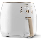 Resim Philps Philips Airfryer Xxl 7.3 L 1.4 kg Akıllı Sıcak Hava Fritözü Beyaz 