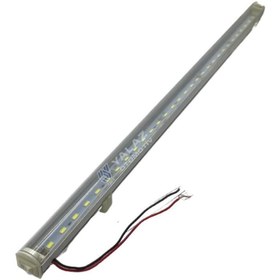 Resim Üçler 24v Floresan Tavan Lambası 30 Ledli Beyaz Anahtarlı (ŞEFFAF CAM) (43.5 CM) 