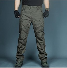 Resim Novahub Ix7 Şehir Taktik Kargo Pantolon Erkek Mücadele Çok Cepli Pantolon Savaş Açık Spor Trekking Pantolon Nefes Çalışma Pantolonu Kargo Pantolon Ordu Yeşili Haki - L Haki 