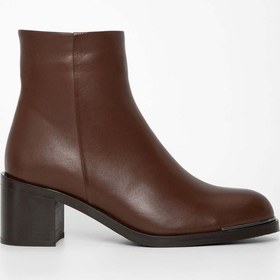 Resim Tamer Tanca Kadın Hakiki Deri Kahverengi Casual Bot 33 36512 Bn Bot Sk23/24 Fındık Dr Kahverengi 