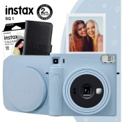 Resim Instax Sq1 Buz Mavi Fotoğraf Makinesi ve Hediye Seti 2 
