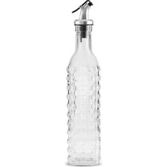 Resim Şeffaf Kare Yağdanlık 500ML, Günlük Kullanım Için Şık ve Pratik Tasarım 