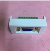 Resim Platoon VGA Duvar Prizi Vga Klamens Vidalı VGA Tamir Aparatı 8 Pin Vidalı 