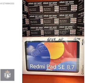 Resim REDMİ PAD SE 6/128GB SIFIR KAPALI KUTU ADA FATURA 