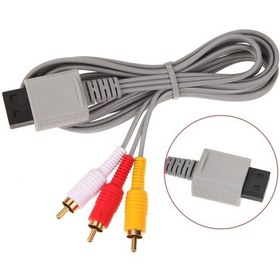 Resim 1.8m Bileşen Kablosu Ses Video Av Kompozit En Keskin Video İçin Rca Kablosu Nintendo Wii Konsolu İçin Ana 480p Video Çıkışı 