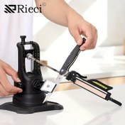 Resim 360° Dönen Bıçak Bileme Aleti (Aksesuarlar Farklı Satılmaktadır) - Hassas Ayarlanabilir Sistem, Çift Bileme Evreleri ile Mükemmel Ev ve Mutfak Bıçakları için, Mutfak Bıçak Bileme Aleti | Modern Mutfak Aracı | Ayarlanabilir Bileme Aleti 
