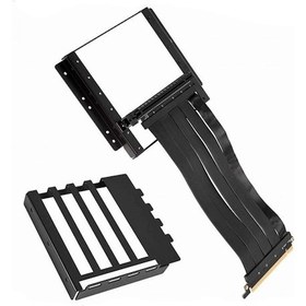 Resim Lian Li O11D-1 Pcie Gen3 X16 Riser Kablolu Siyah Dikey Ekran 