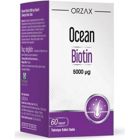 Resim Biotin 5000 Mcg 60 Kapsül 