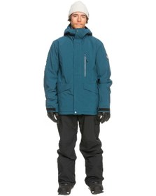 Resim Quiksilver Quiksılver Mıssıon Solıd Erkek Snowboard Kayak Montu Mavi 