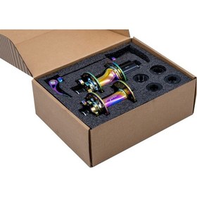 Resim Raptor Göbek Seti 32 Delik 8/9/10/11/12s 6 Vida Oil Slick 